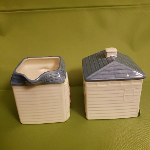 Victorian House Sugar & Creamer Set - Made in Mexico - Picture 8 of 11